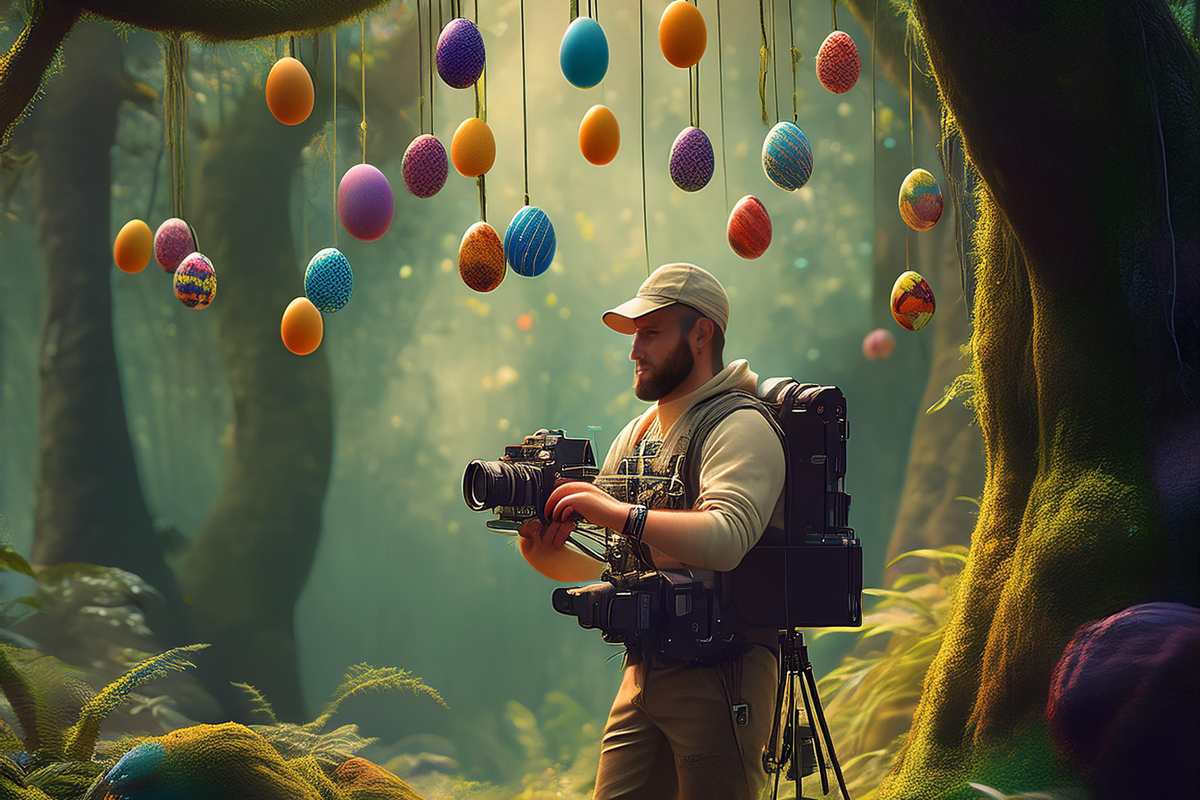 Operator z wielkimi jajami